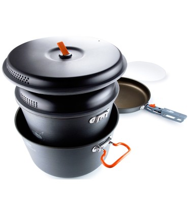 GSI Outdoors PINNACLE BASE CAMPER L matkanõude komplekt