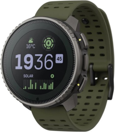 Suunto VERTICAL TITANIUM SOLAR spordikell roheline