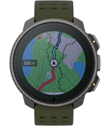 Suunto VERTICAL TITANIUM SOLAR spordikell roheline