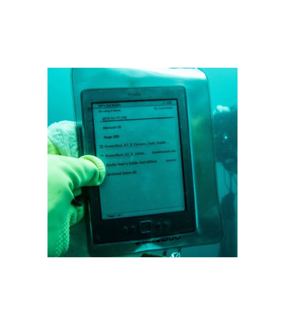 Aquapac FOAM BACKED MINI veekindel kott tahvelarvutile