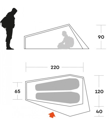 Ferrino PIUMA 2 telk