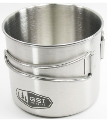 GSI Outdoors GLACIER STAINLESS TASS/POTT