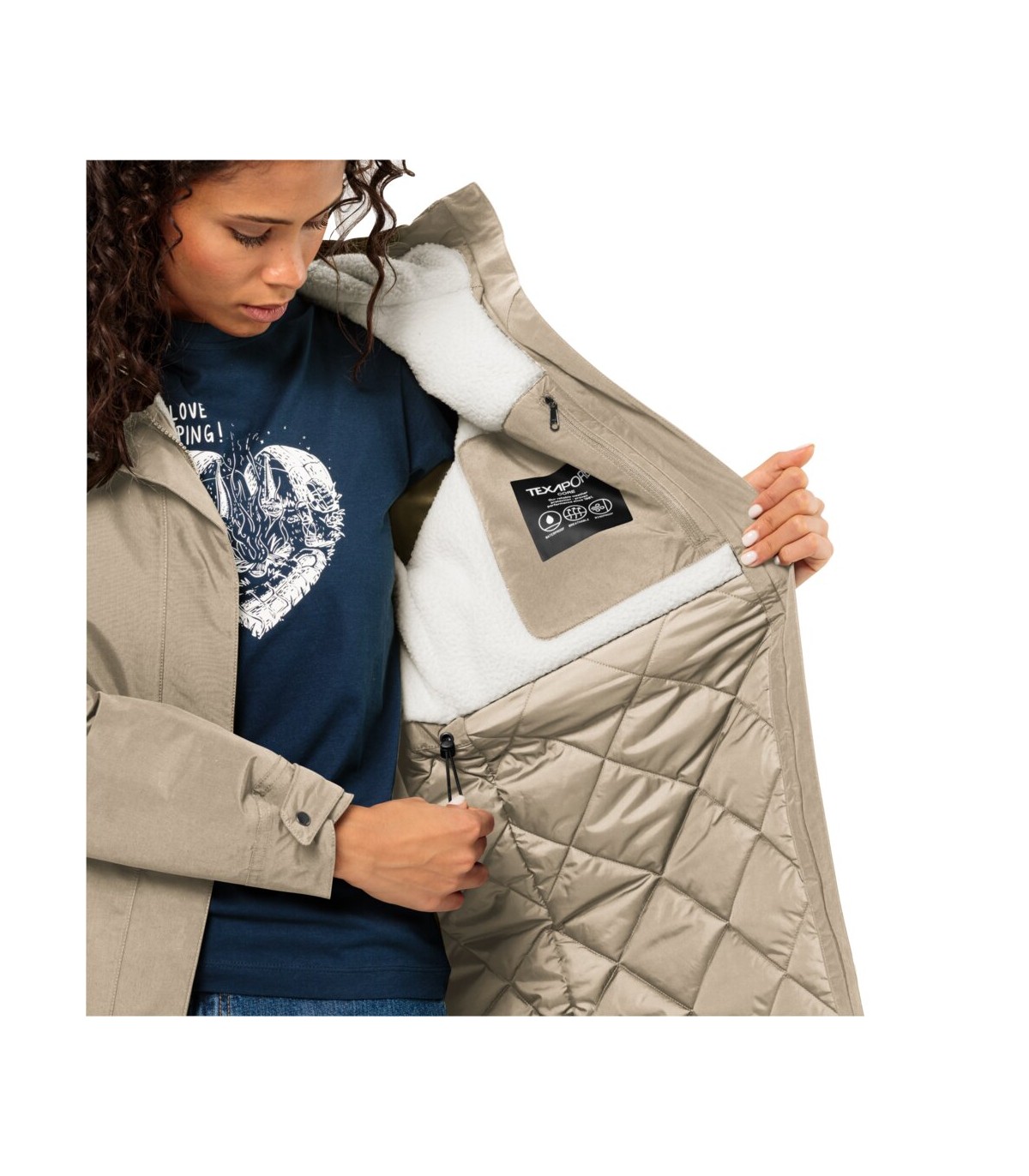 Jack Wolfskin TALFORST naiste parka