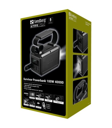 Sandberg SURVIVOR 100W 40000 akupank