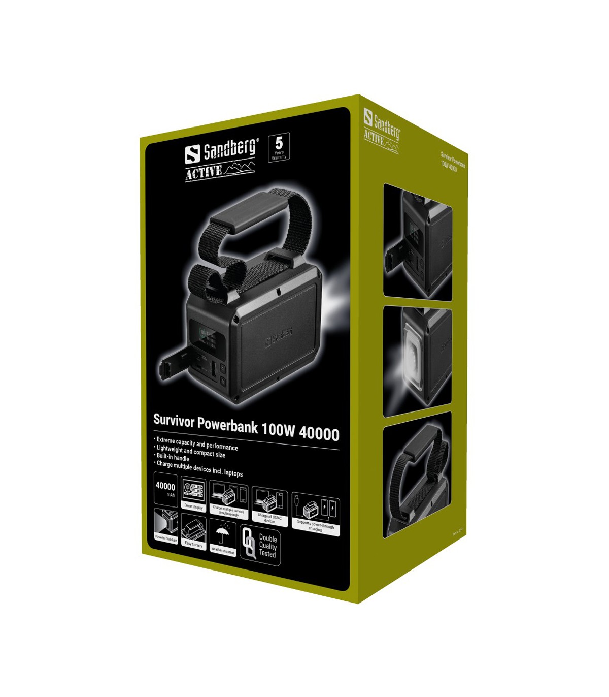 Sandberg SURVIVOR 100W 40000 akupank