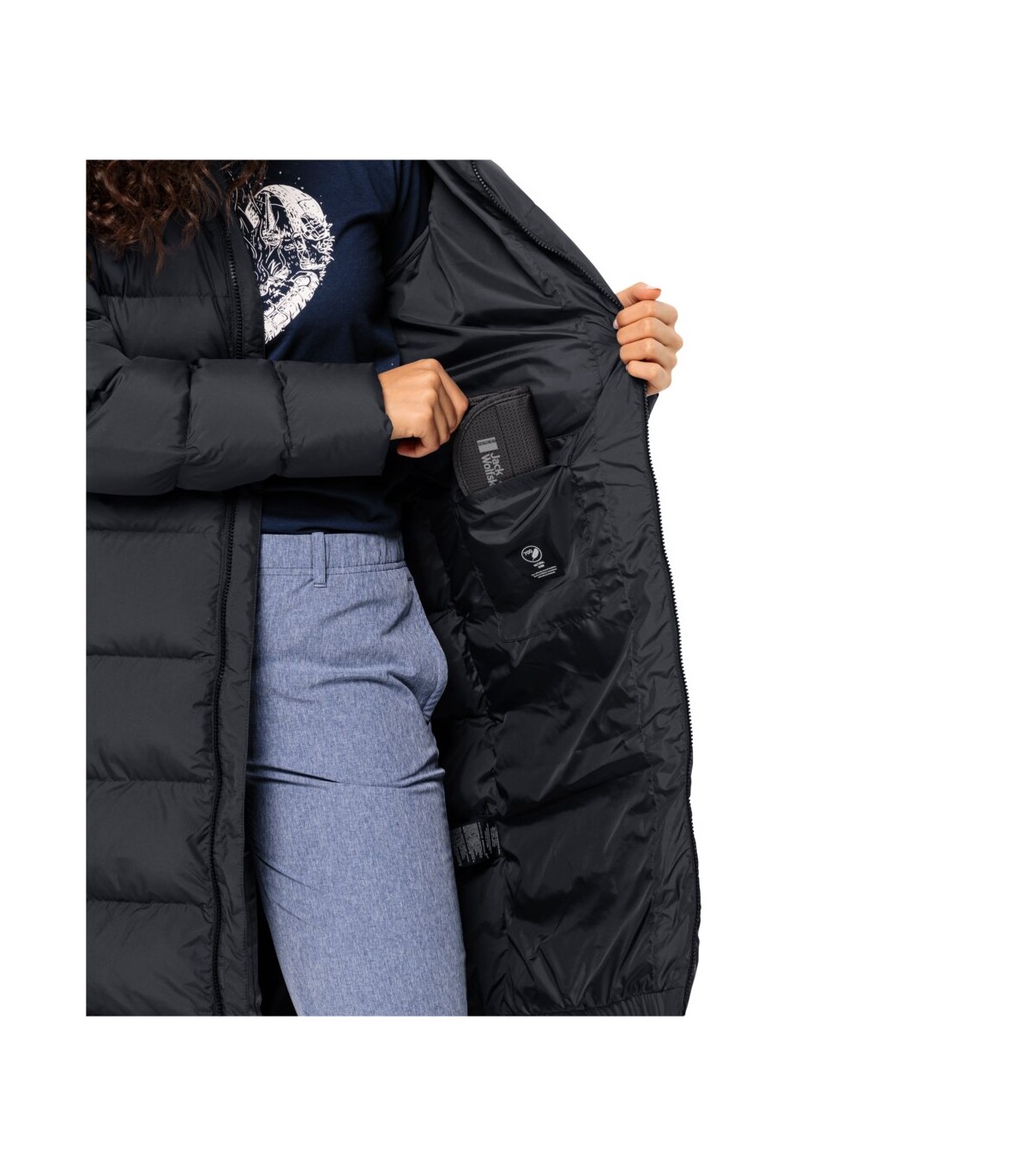 Jack Wolfskin FROZEN PALACE naiste sulemantel