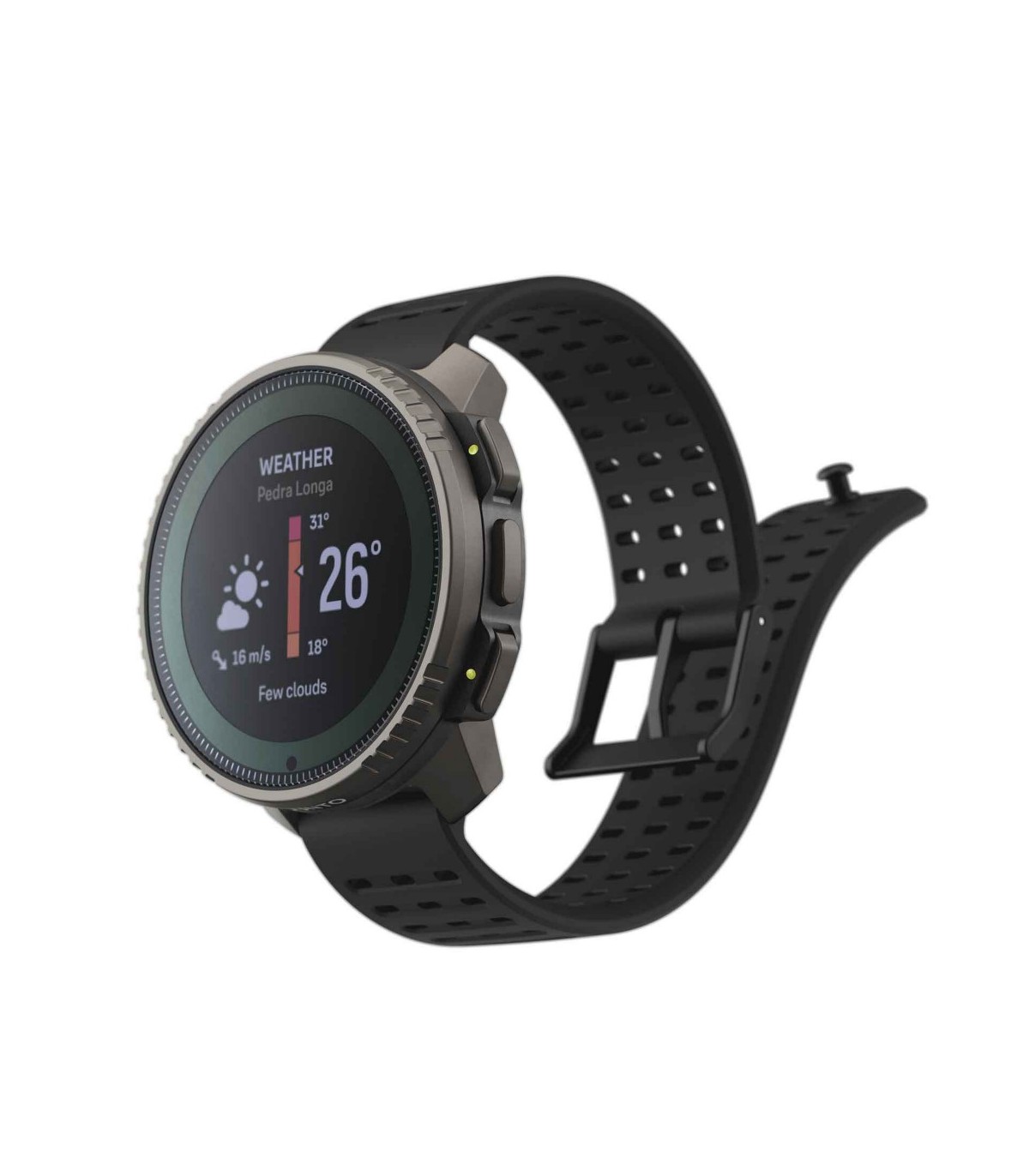 Suunto VERTICAL TITANIUM SOLAR spordikell must