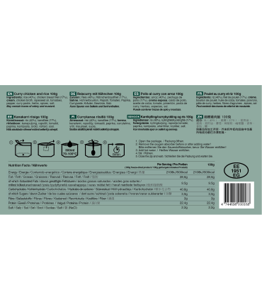 Tactical Solutions KANAKARRI RIISIGA 100g matkatoit