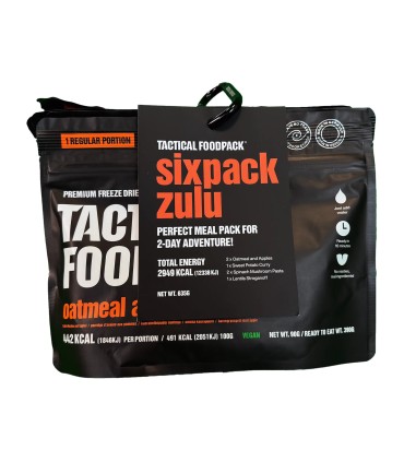 Tactical Solutions SIXPACK ZULU vegan matkatoit 6tk