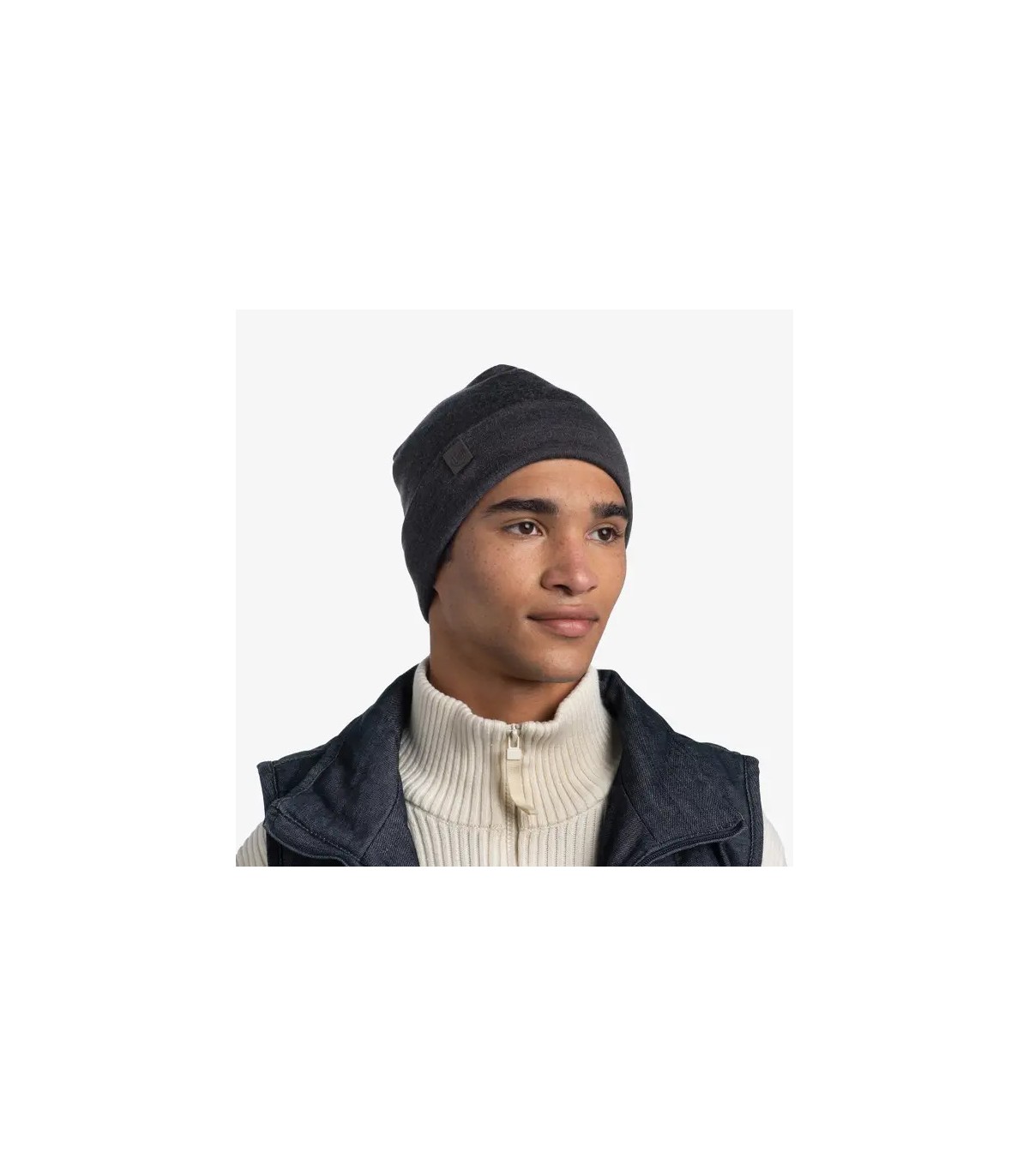 Buff MERINO HEAVYWEIGHT BEANIE müts