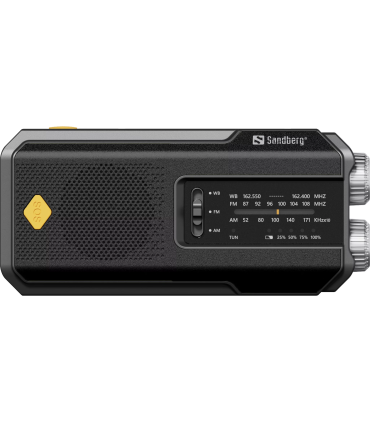 Sandberg SURVIVOR ALL-IN-1 2000 raadio ja akupank