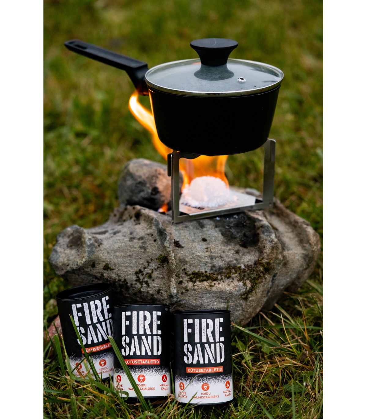 Firesand MATKAPLIIT kütusetablettidele
