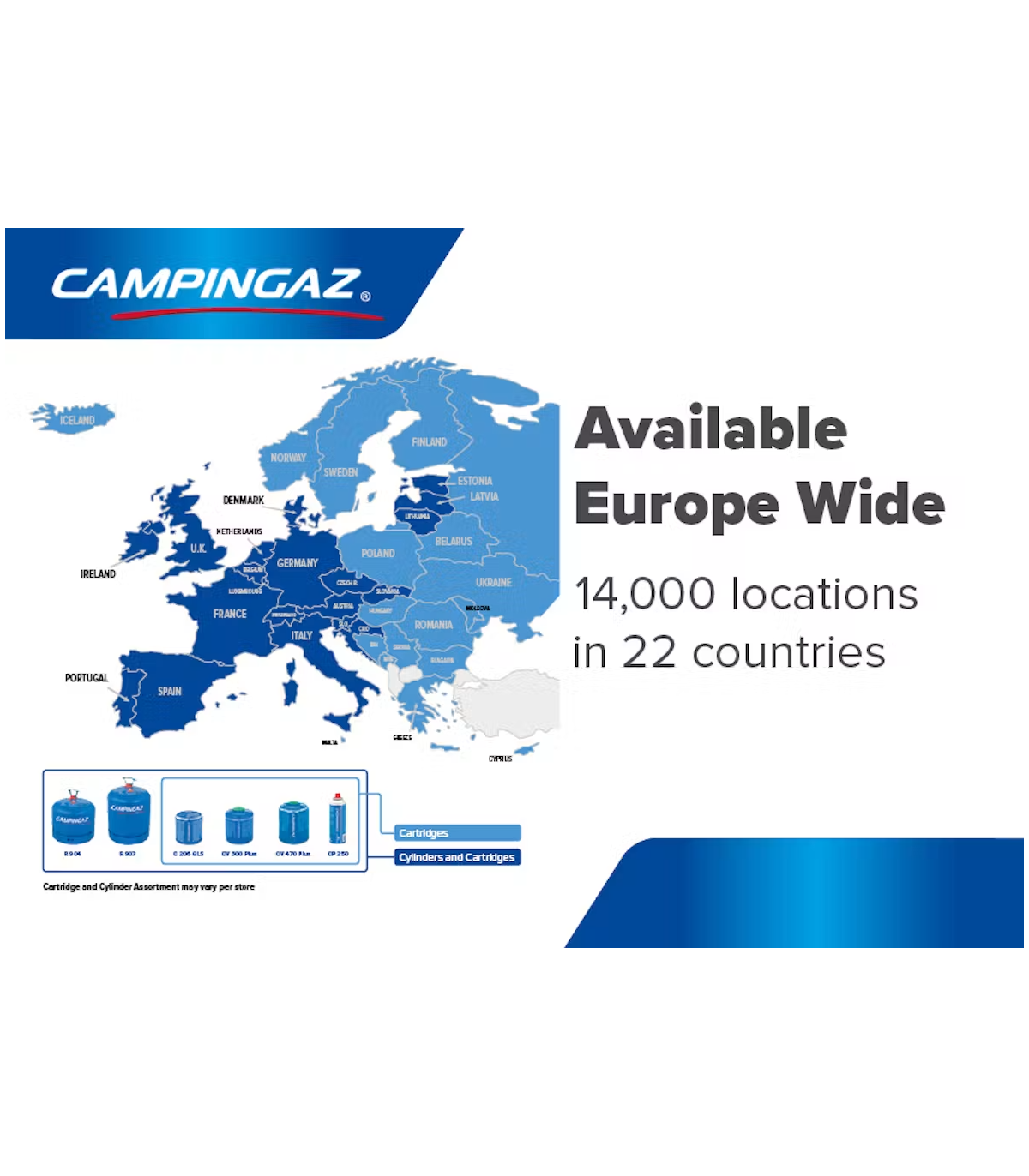 Campingaz R904 gaasiballoon ja gaas