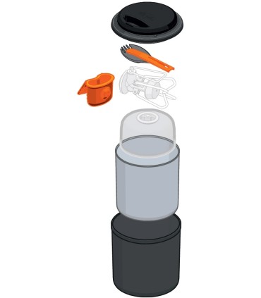 GSI Outdoors GLACIER STAINLESS MINIMALIST II matkanõud