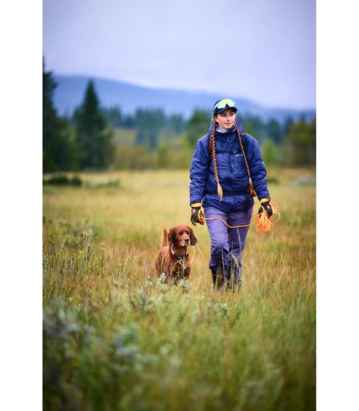 Non-stop Dogwear PROTECTOR ROUND LONG LINE koerte jalutusrihm