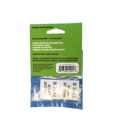 Aquapac PUNCTURE PACHES PVC parandusteip