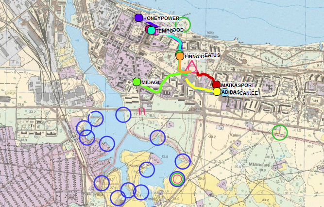 Xdream seiklussport Sillamäel GPS jälgimine MATKaSPORT