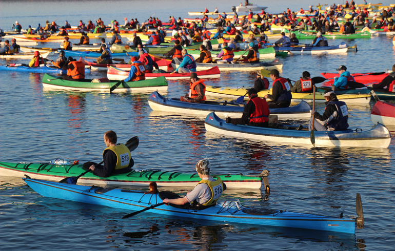 Võhandu maraton start Tamula järv I MATKaSPORT