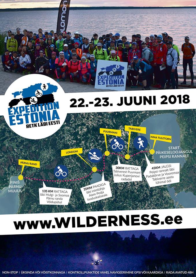 Wilderness Expedition Estonia MATKaSPORDI kalendris