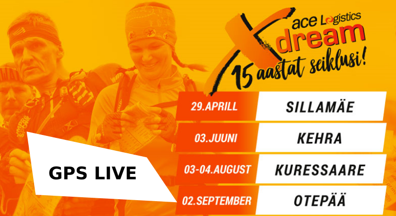 ACE Xdream GPS Live ülekanne MATKaSPORT