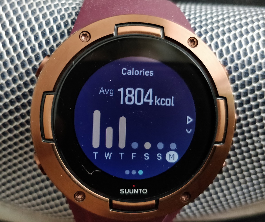 Suunto 5 kalorikulu