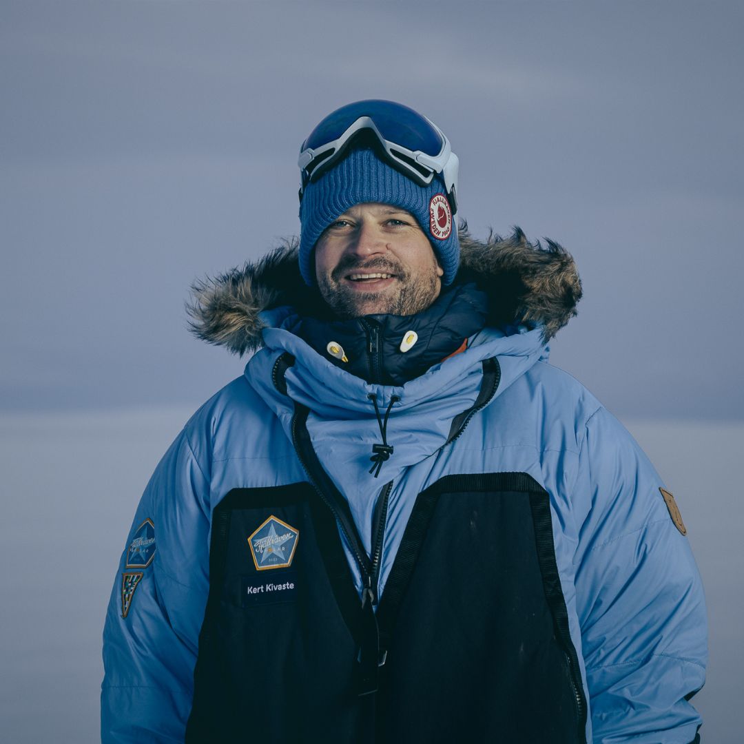 Eestist pärit Kert Kivaste, kes osales Fjällräven Polaril 2023 aastal