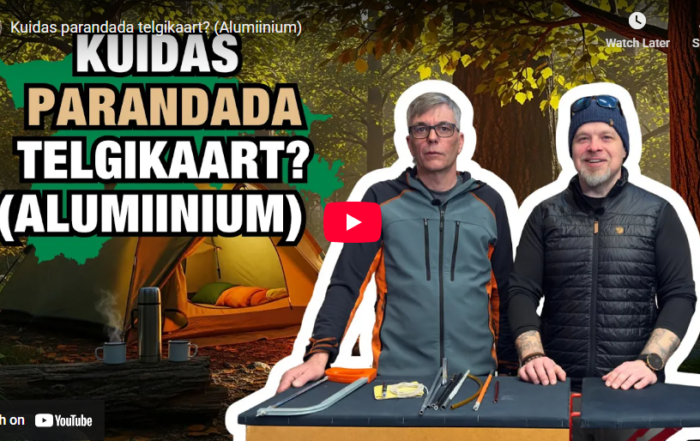 Alumiiniumist telgikaare parandamine