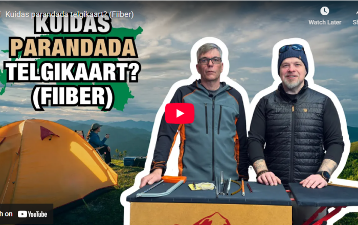 Fiibrist telgikaare parandamine